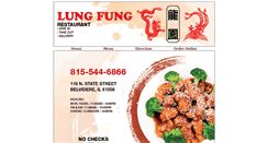 Desktop Screenshot of lungfungmenu.com